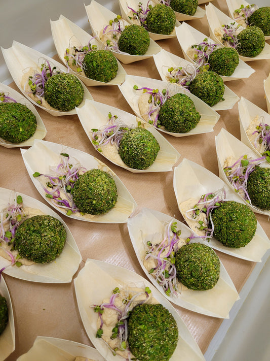 Polpettine verdi vegetariane
