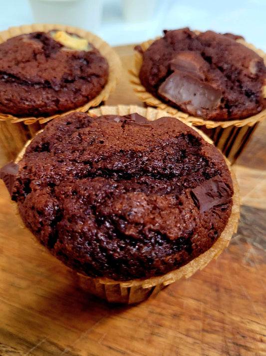 Muffin doppio cioccolato (12 pezzi)