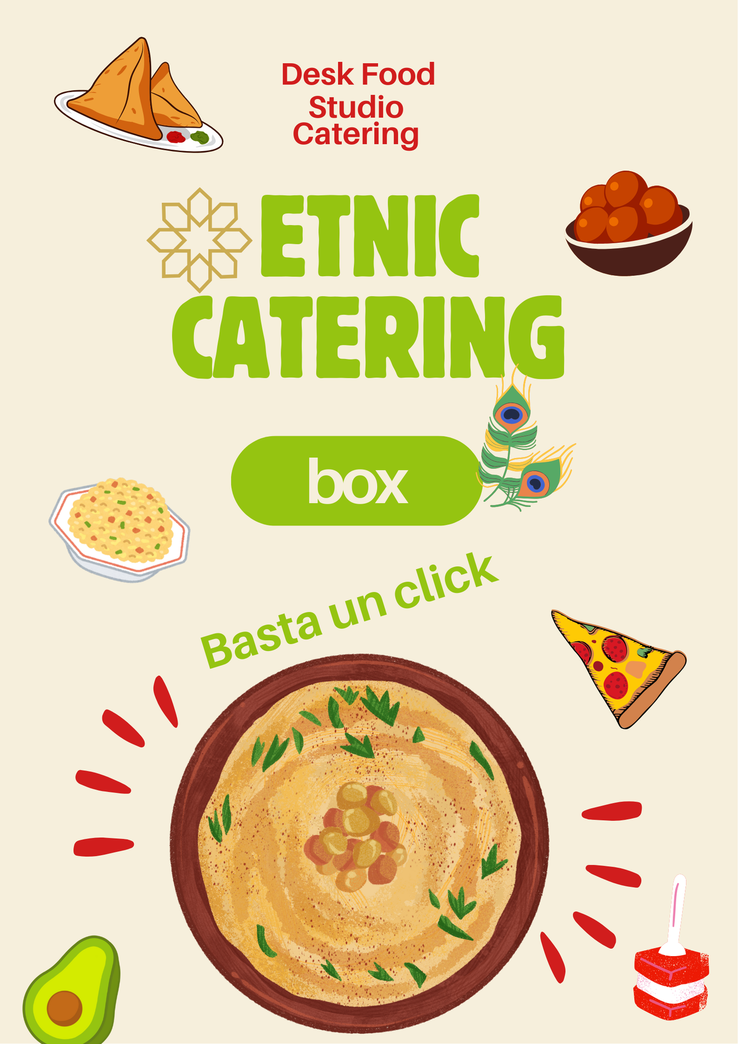 ETNIC BOX CATERING 20 pax